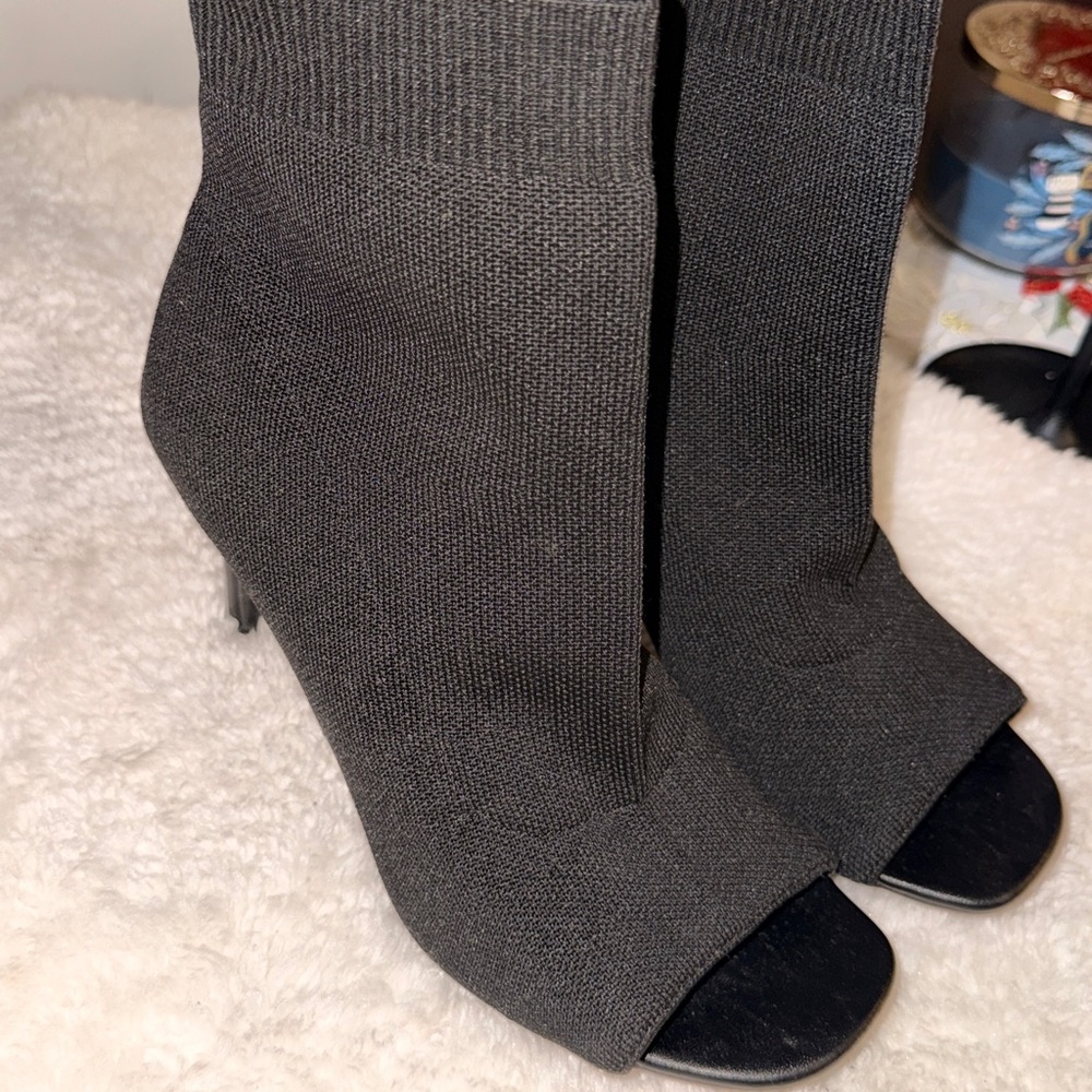 Forever 21 Black Heeled Boots